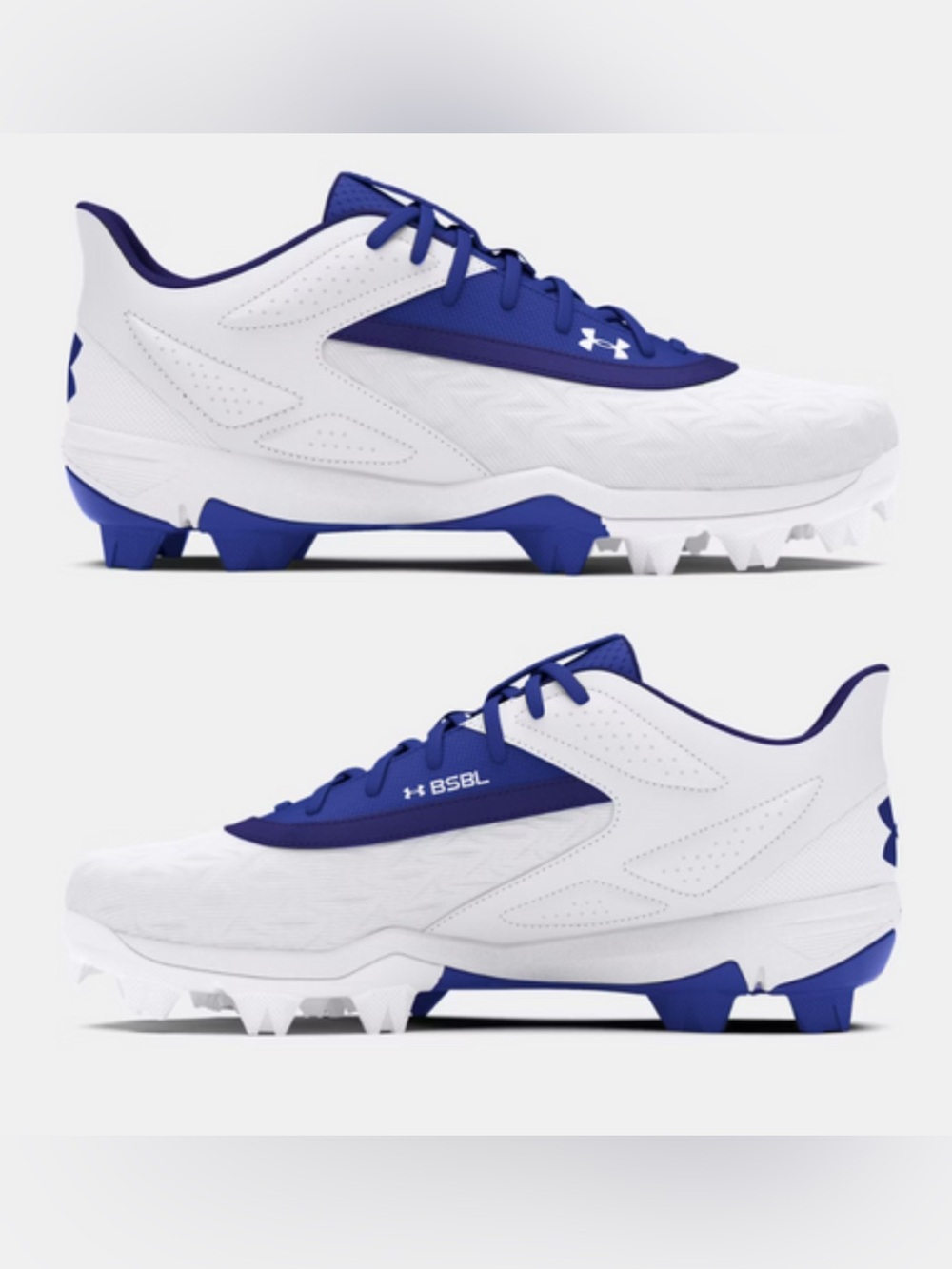 Youth Under Armour UA Leadoff Low Baseball Cleats